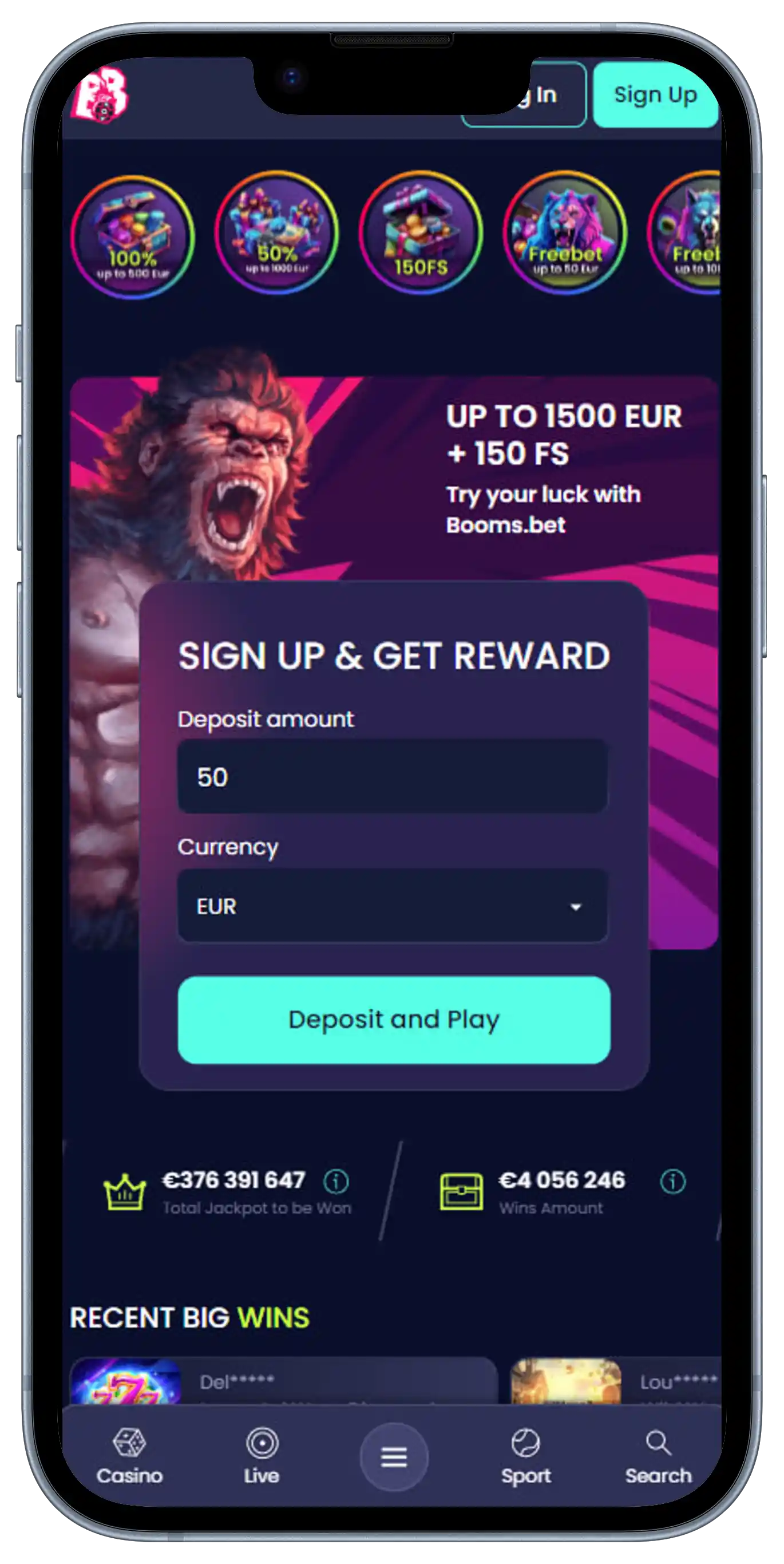 Booms.bet Mobile Mobile Booms.bet