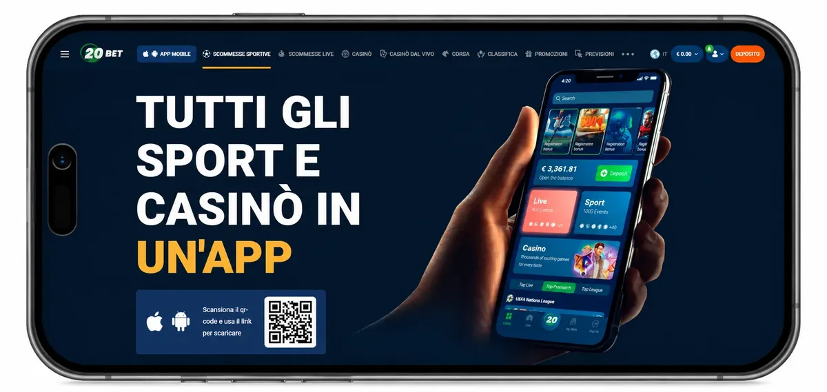 20Bet casino app