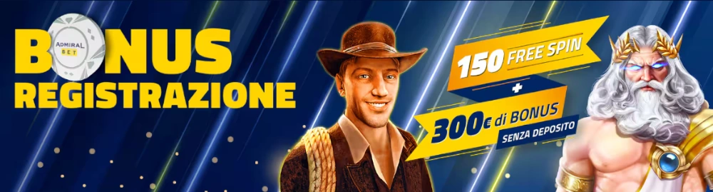 Bonus di benvenuto AdmiralYes Casino Bonus di benvenuto AdmiralYes Casino