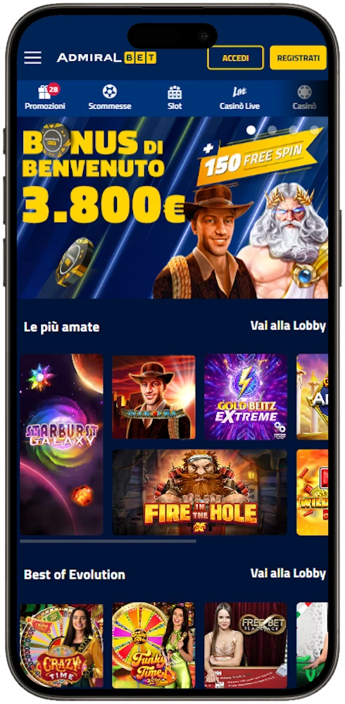 Recensione AdmiralYes Casino Recensione AdmiralYes Casino