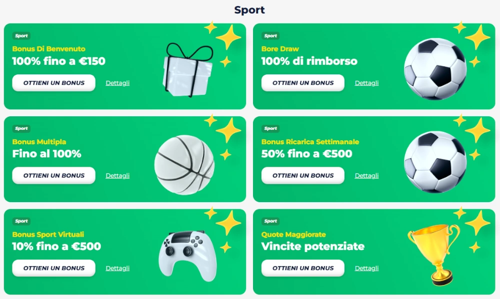 Bonus sportivi su Greatwin Casino Bonus sportivi su Greatwin Casino
