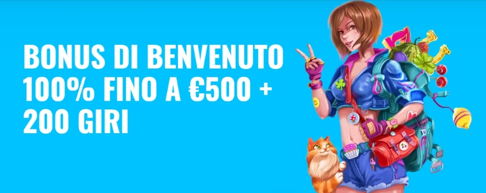 Bonus di benvenuto su Oh My Spins Casino