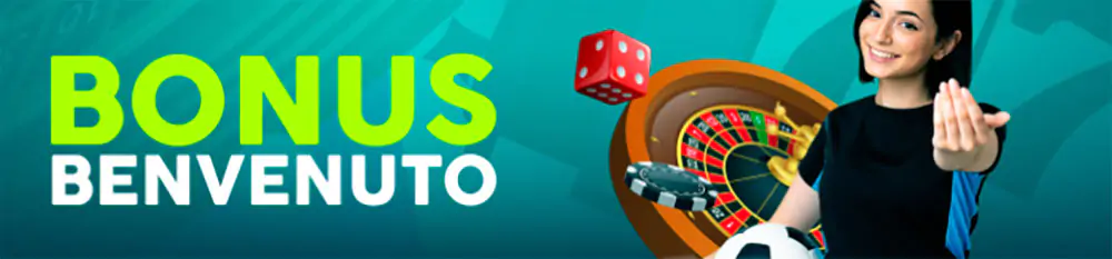 Bonus di benvenuto al Casinò Betitaly