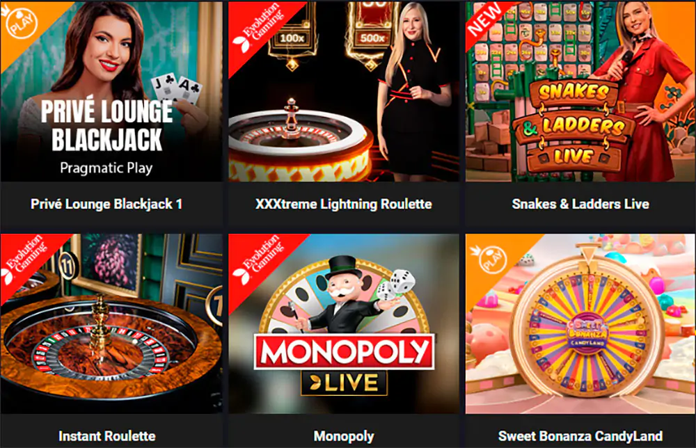 live Freshbet Casino Casinò Freshbet dal vivo