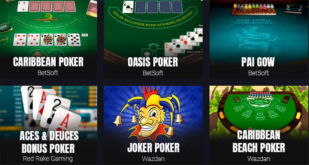 Freshbet Casinò Poker Poker del casinò Freshbet