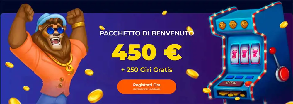 NineCasino Bonus di benvenuto Bonus di benvenuto di NineCasino