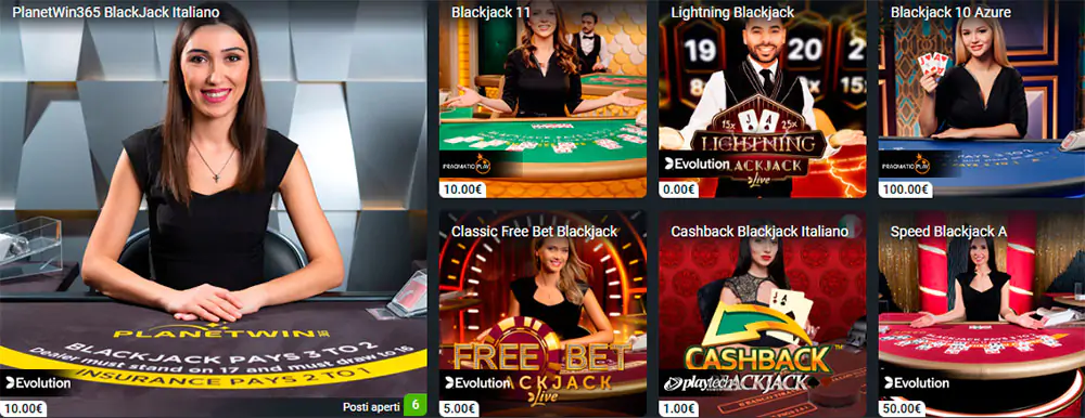 Planetwin365 Casino Live Live Casino Planetwin365