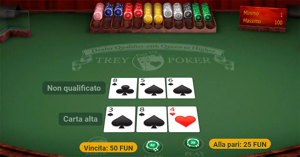 poker al Casinò Quick Win Quick Win Casino poker