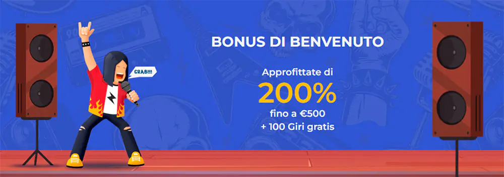 Rolling Slots Casino Bonus di benvenuto Bonus di benvenuto del casinò Rolling Slots