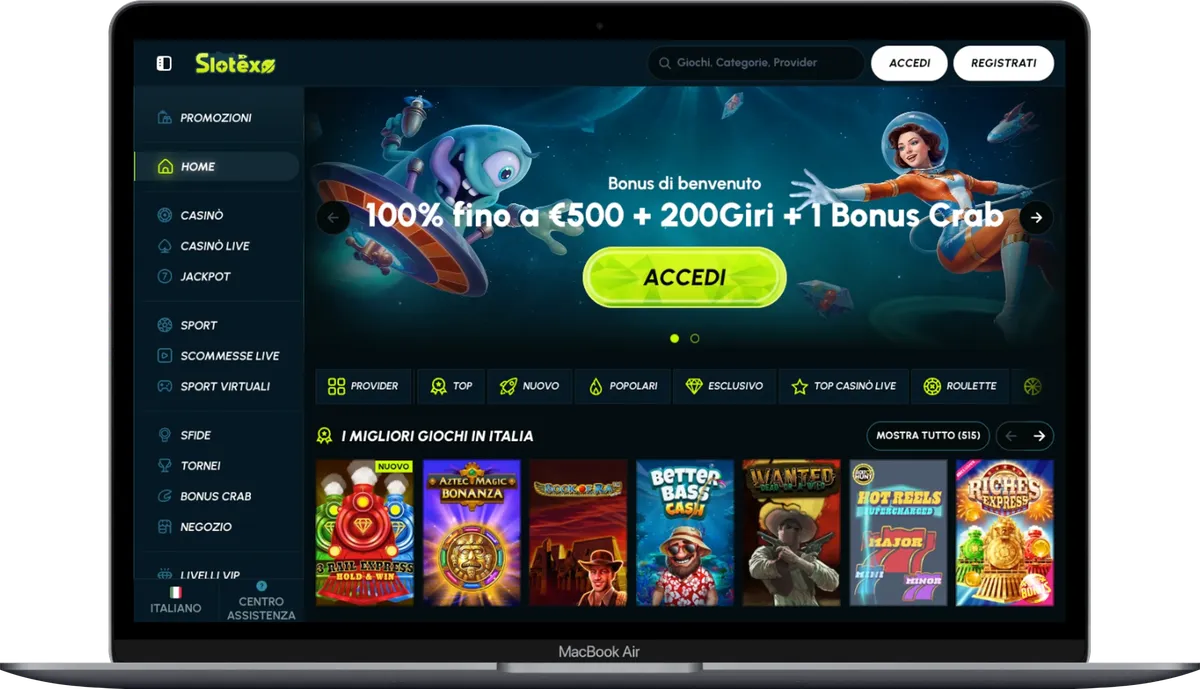 SLotexo Casino in Italia