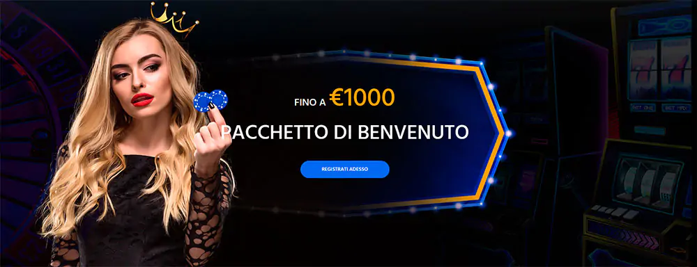 Bonus di benvenuto del casinò Slotimo Slotimo Casino Bonus di benvenuto