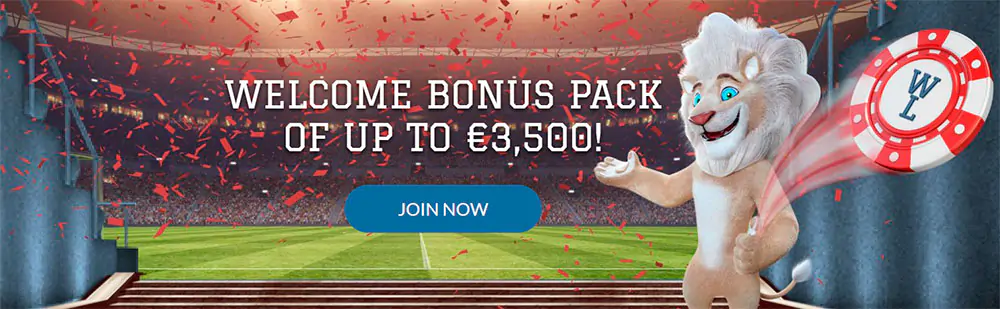 Casinò White Lion Bonus di benvenuto