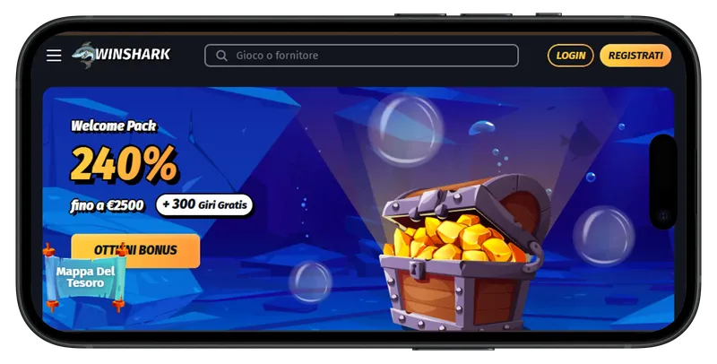 Sito web mobile ufficiale di Winshark