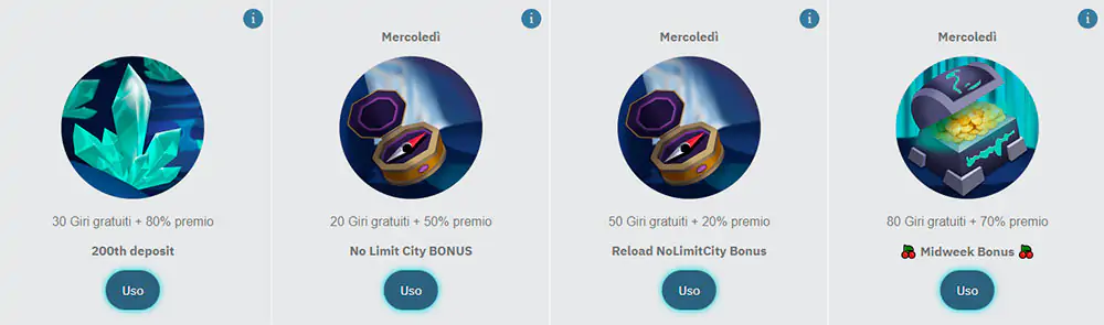 Altri bonus a ZenCasino ZenCasino promozioni
