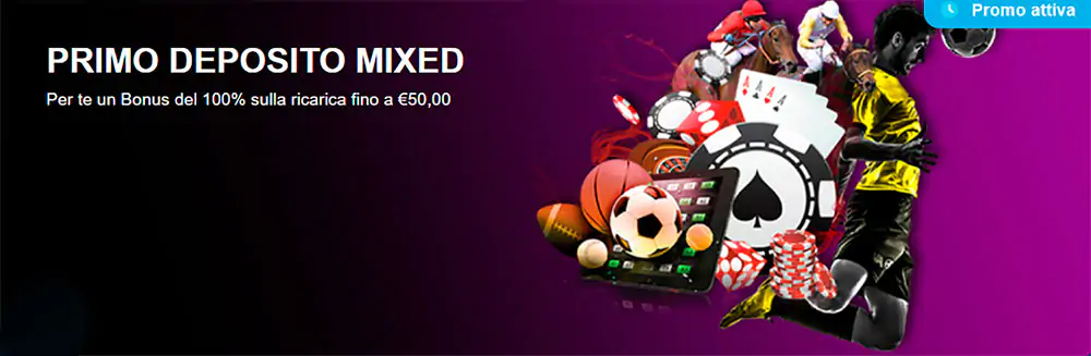 Bonus di benvenuto del Casinò Zonagioco Zonagioco Casino bonus di benvenuto