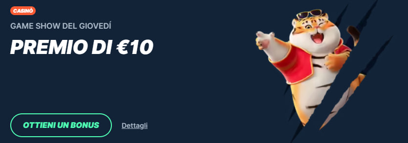 Bonus del giovedì Playzilla Playzilla Bonus del giovedì