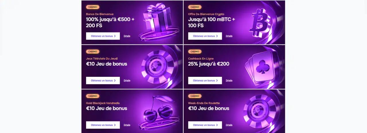 Bonus SG Casino SG Casino Bonus