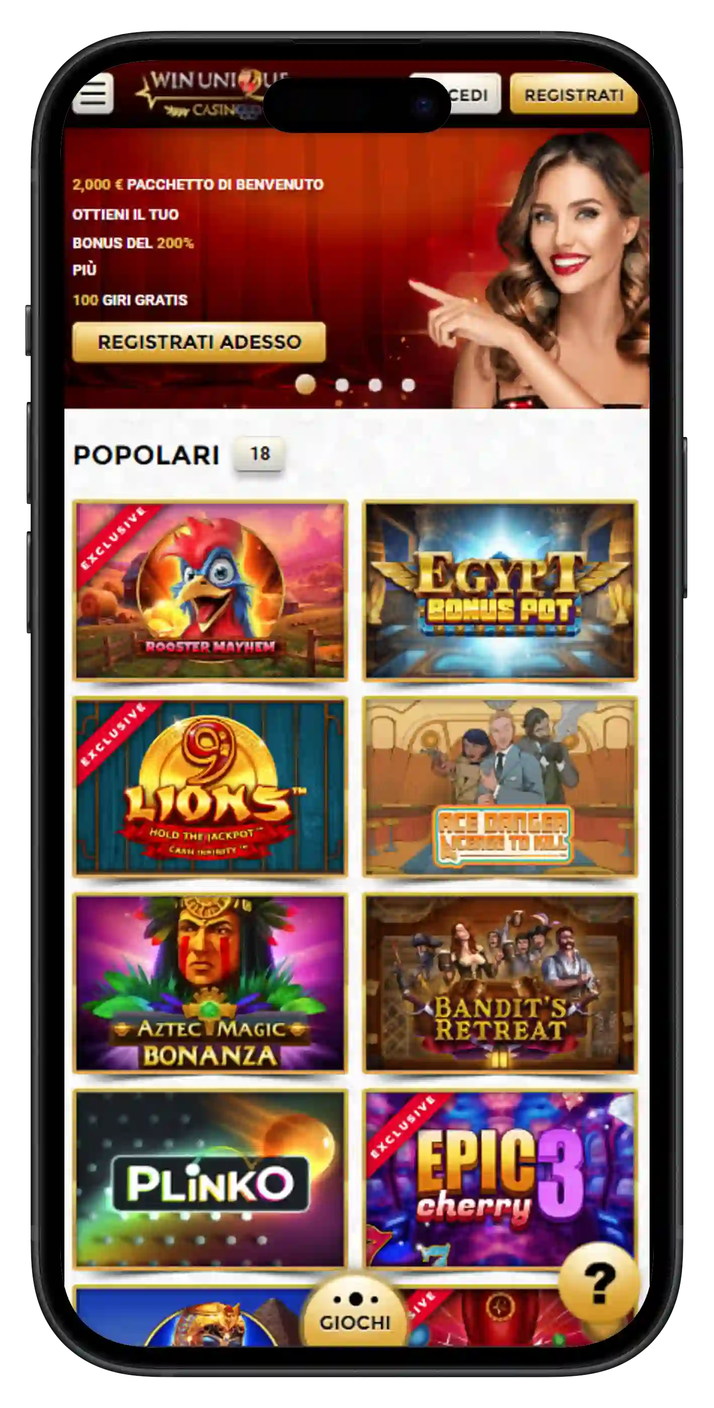 Unique Casino Mobile Mobile Unique Casino